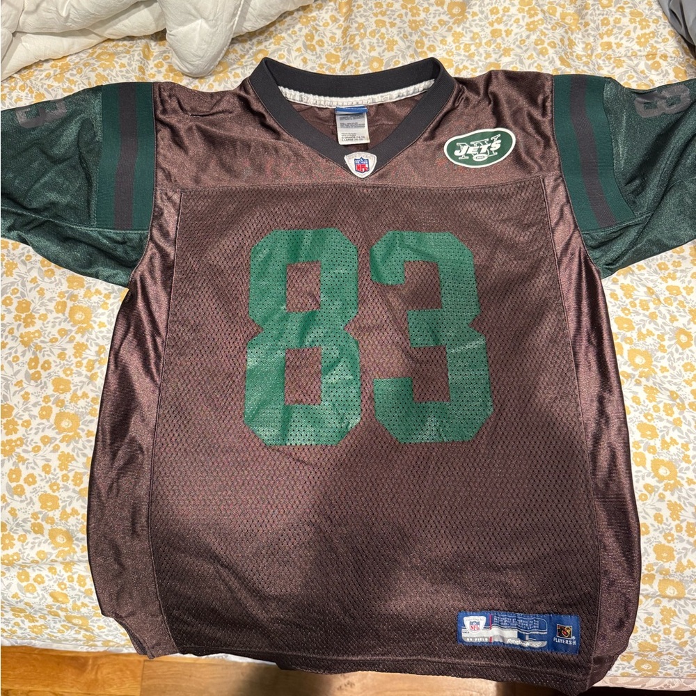 Reebok Kids New York Jets Santana moss youth large football Jersey